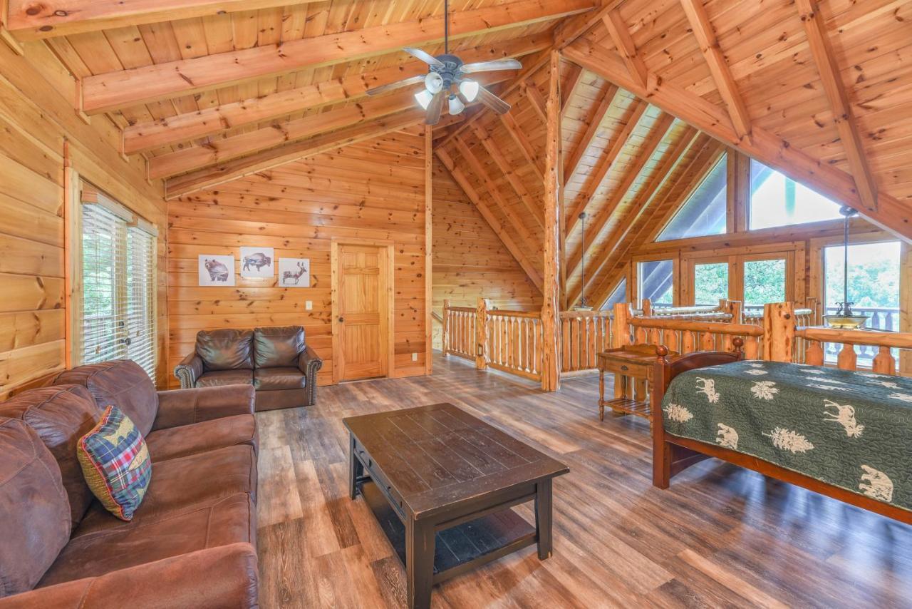 Smokystays 6 Bedroom Cabin พิเจนฟอร์จ ภายนอก รูปภาพ
